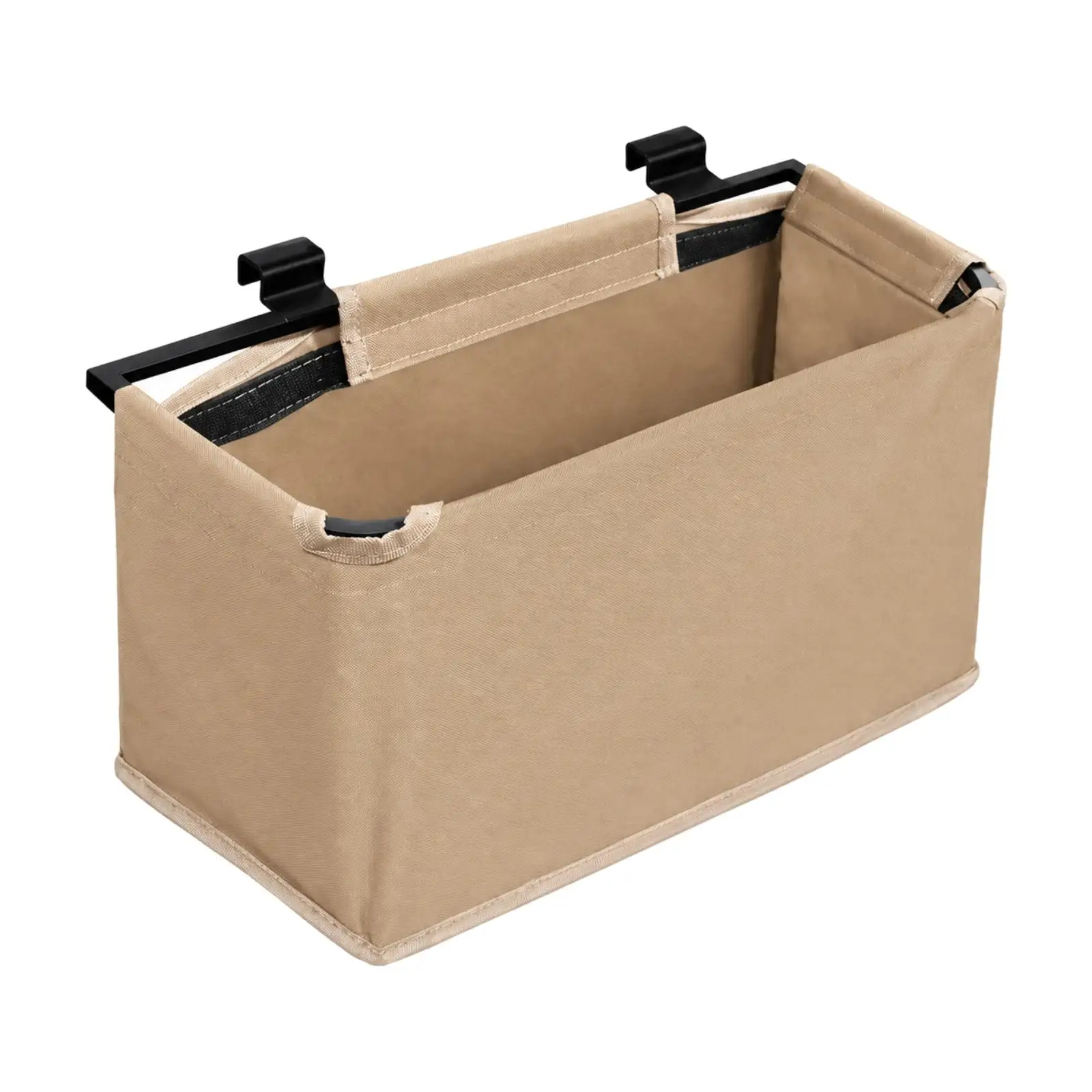 Heavy Duty Wagon Accessory Pouch for Folding Utility Cart with Bracket Mount Storage Bag for Picnic Supplies and Small Items