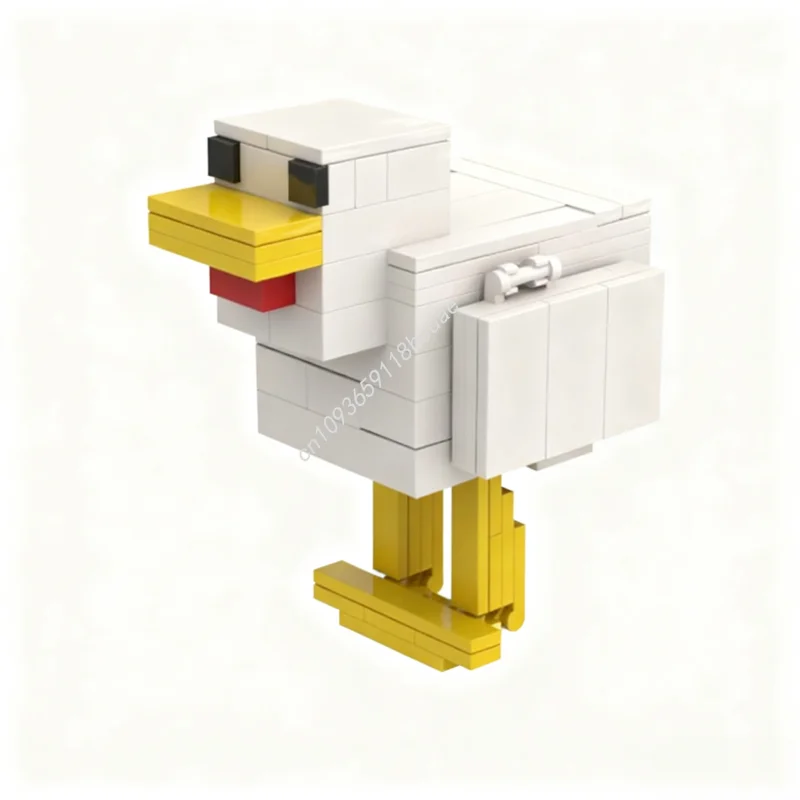 101 قطعة MOC Minecraf Chicken my world نموذج اللبنات للأطفال DIY فكرة إبداعية ألعاب عيد الميلاد هدايا عيد الميلاد #1