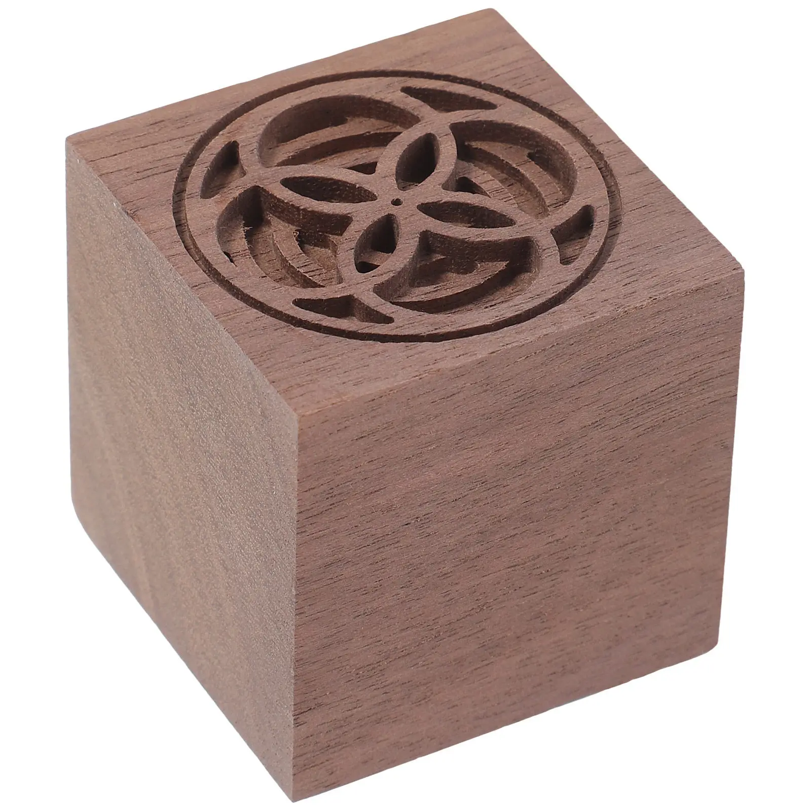 

Elegant Wooden Aromatherapy Diffuser Cube Non Fire Essential Oil Diffuser for Car Interior Office Study Room Home Decor