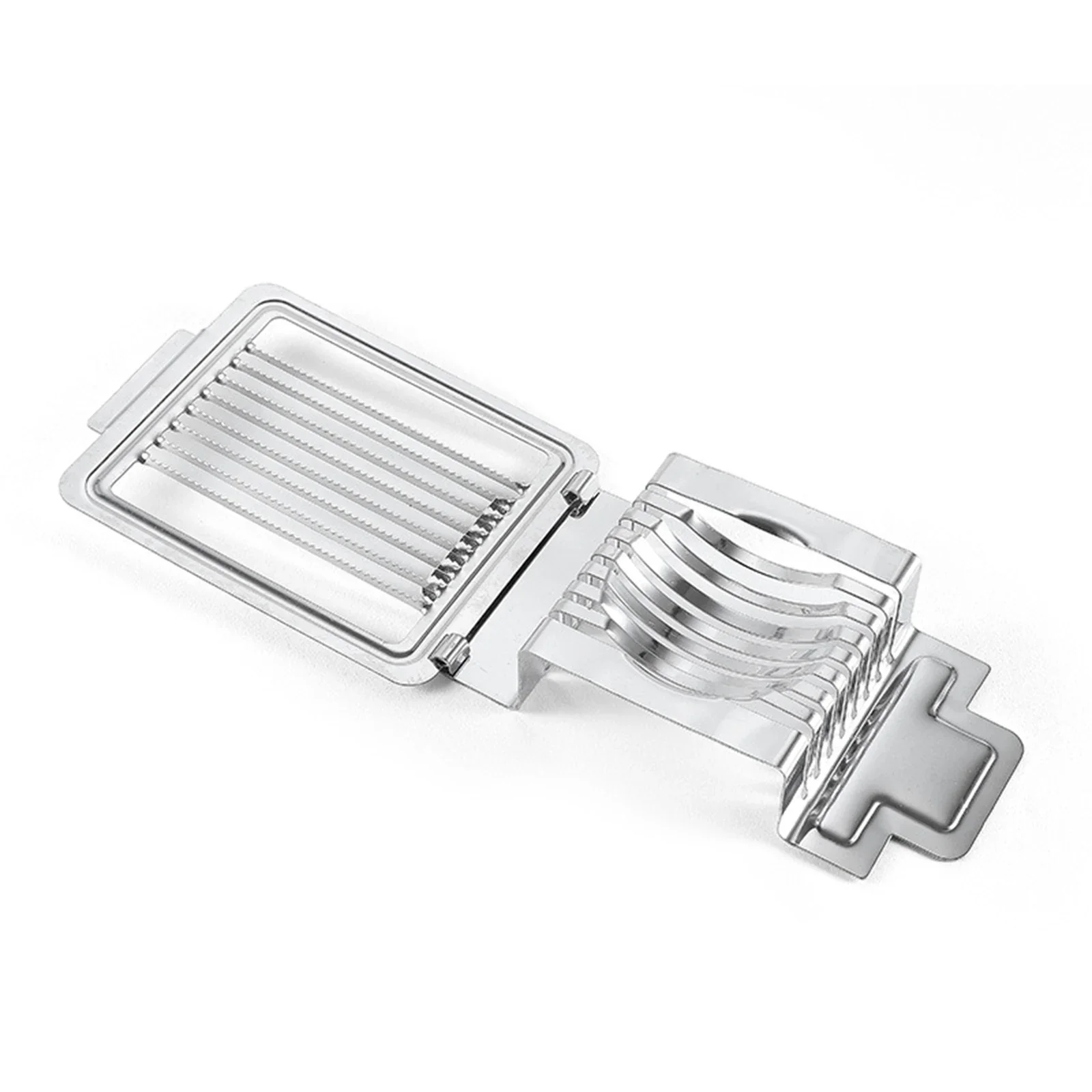 Eierschneider für Hartgekochte Eier Multifunktionaler Eierschneider Mini Manueller Eierschneider für Eier, Schinken, Pilze, Erdbeeren, Weiche Früchte – Detail 3