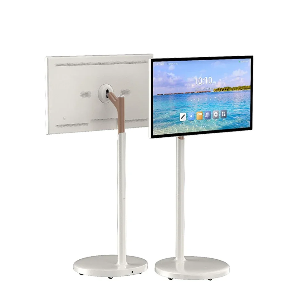 21,5/23,8/27/32/43-calowy bezprzewodowy stojak projekcyjny firmy Smart Tv Stand Mini przenośny telewizor System Android