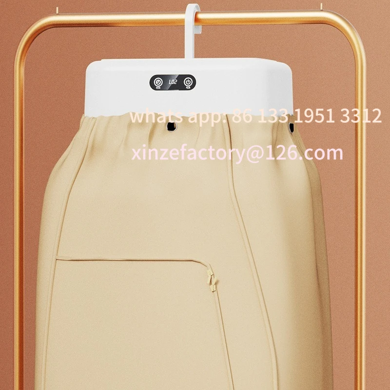 مجفف ملابس كهربائي صغير متعدد الوظائف قابل للتخصيص، مجفف غسيل محمول مدمج وقابل للطي