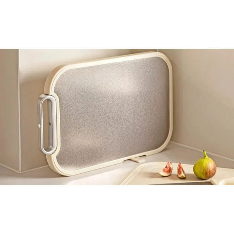Pure Titanium Food-Grade Cutting Board - Double-Sided Anti-Mildew Antibacterial Kitchen Chopping Board