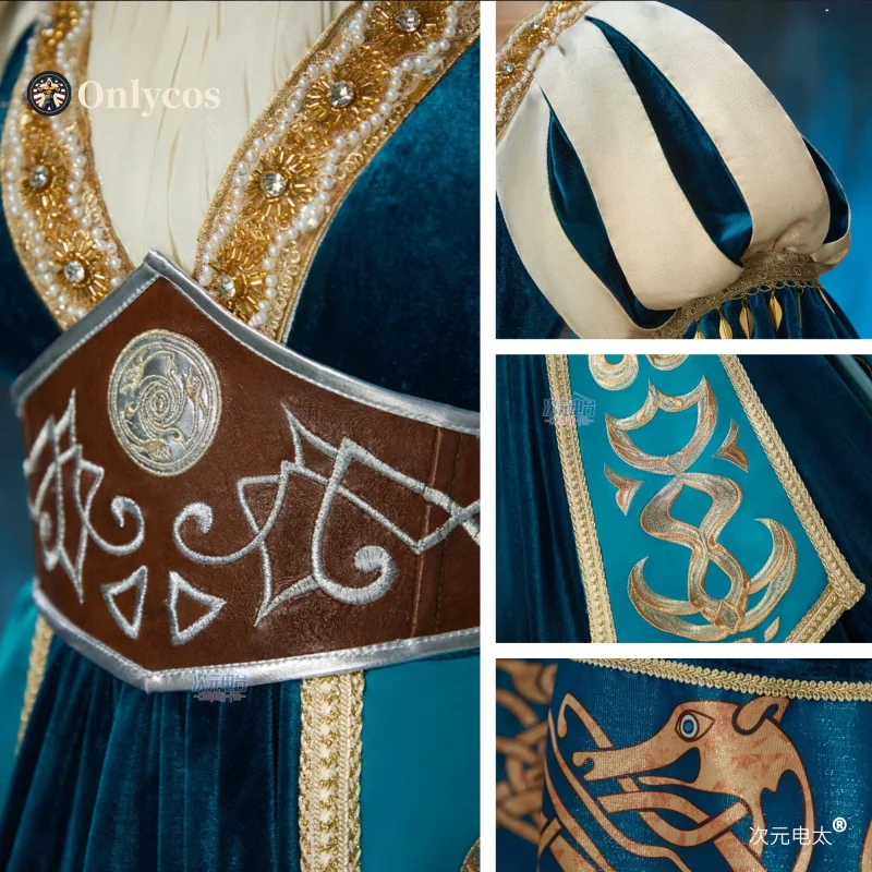 Disfraz de Cosplay de Calvary Melinda May, vestido elegante de princesa para el Día de Todos los Santos, juego de rol de Navidad, Onlycos para mujer