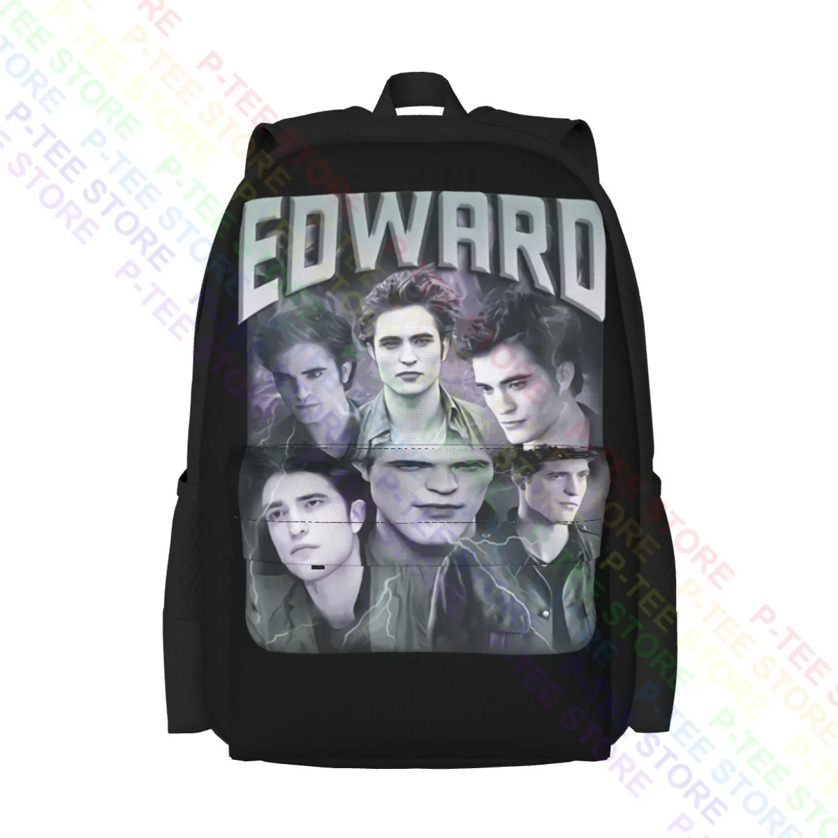 

Edward Cullen Robert Pattinson Twilight Large Capacity Backpack Vintage Shoe Bag Gymnast Bag Clothes Backpacks