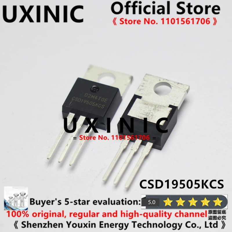 

UXINIC 100% New Imported Original CSD19505KCS CSD19505 O-220 Transistor