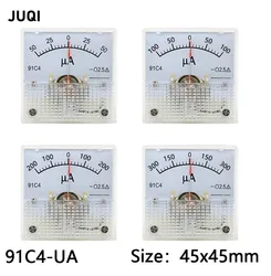 91C4-UA DC Pointer type Ammeter 50A -0 - 50A  100A -0 - 100A  200A -0 - 200A  300A -0 - 300A  Analog Mechanics Plate table