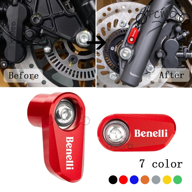 For Benelli 502C 302S 752S Leoncino 500 BJ500 250 BJ250 TRK TNT600 TRK502 Motorcycle Front Rear Wheel ABS Sensor Protector Guard