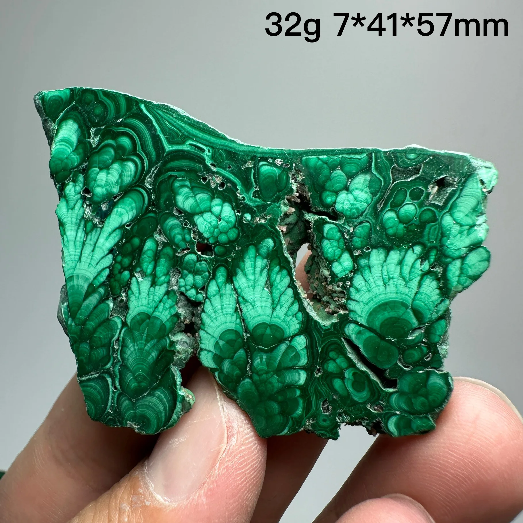 

Малахитовый сланец для Рейки-терапии