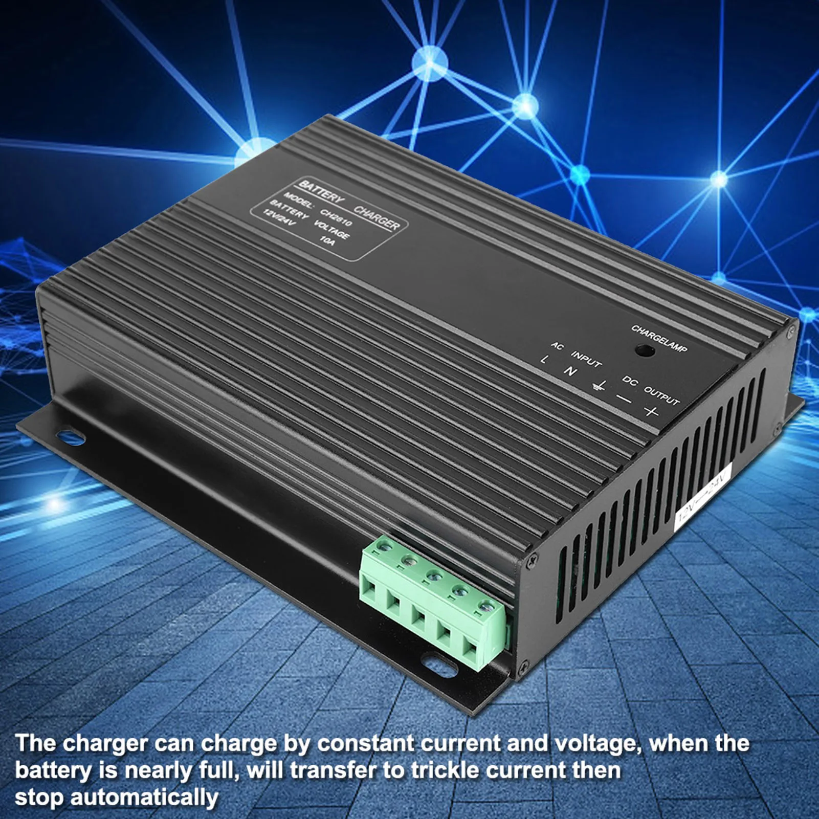 12V/24V 10A Generator Genset Intelligent Battery CH2810A Genset Battery Generator Battery