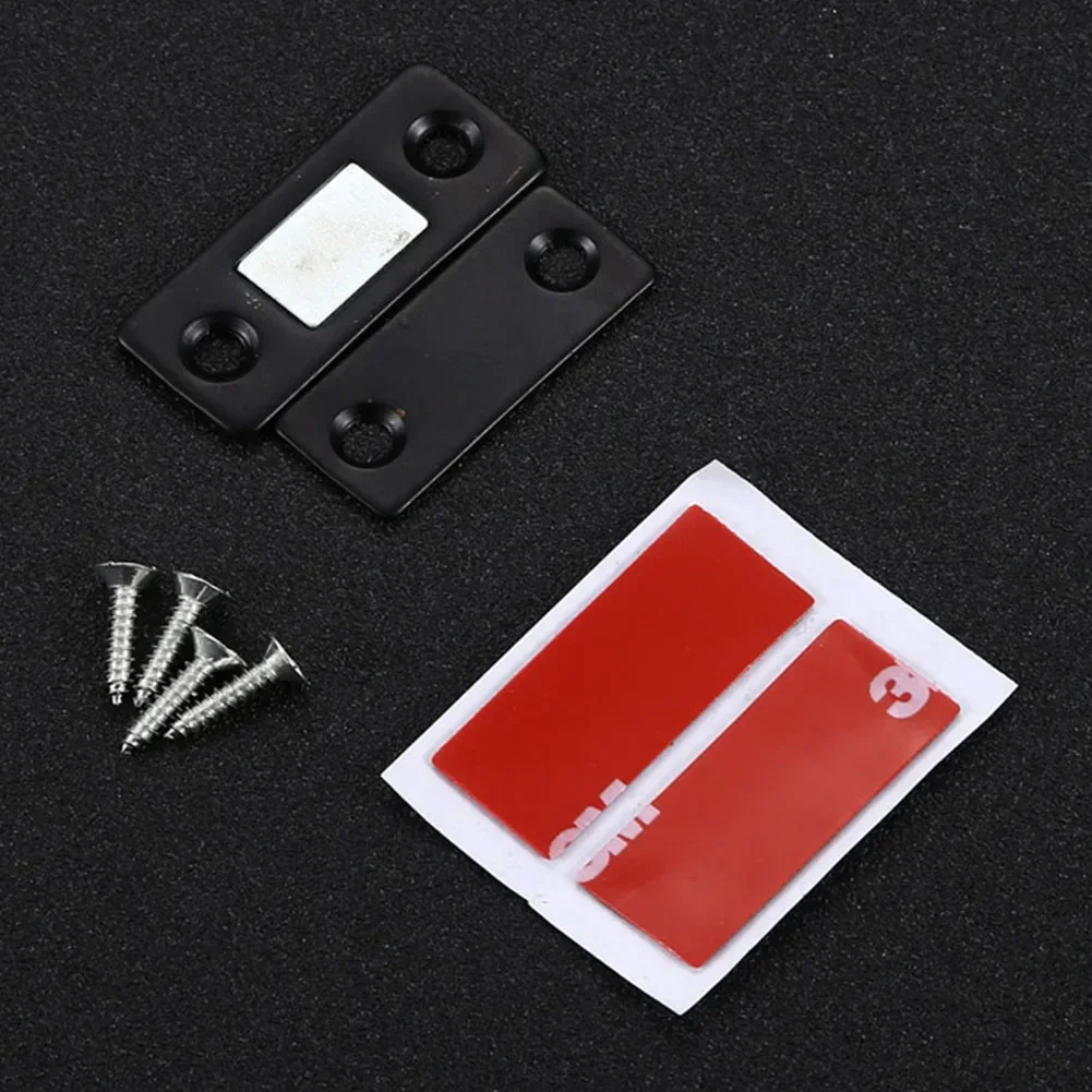 1 مجموعة خزانة مغناطيسية المصيد المغناطيس توقف الباب أقفال باب خزانة مع المسمار لأبواب خزانة الملابس أدراج خزانة الأبواب تسريحات