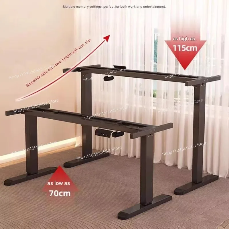 Smart Electric Lifting Table Legs, Height Adjustable Standing Desk Legs with Sedentary Reminder for Gaming Desk