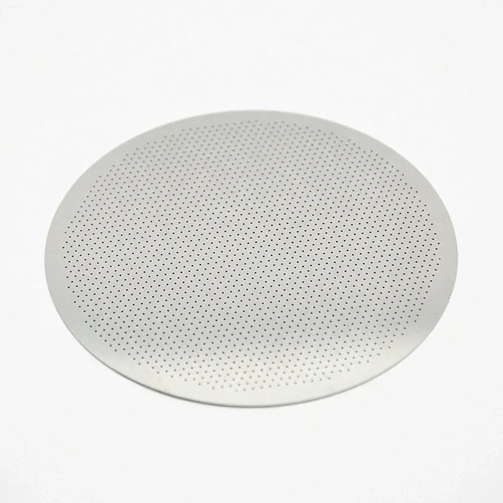 2pcs Reusable Stainless Steel Filter Compatible With For Aeropress Coffee Maker For Coffee Machine Handle Puck Screen