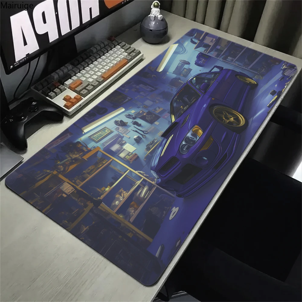 racing Sports car XL XXL Large Gaming Mouse Pad Cool Computer Office Game Table Mats New Rubber Anti-slip Long Keyboard Desk Mat