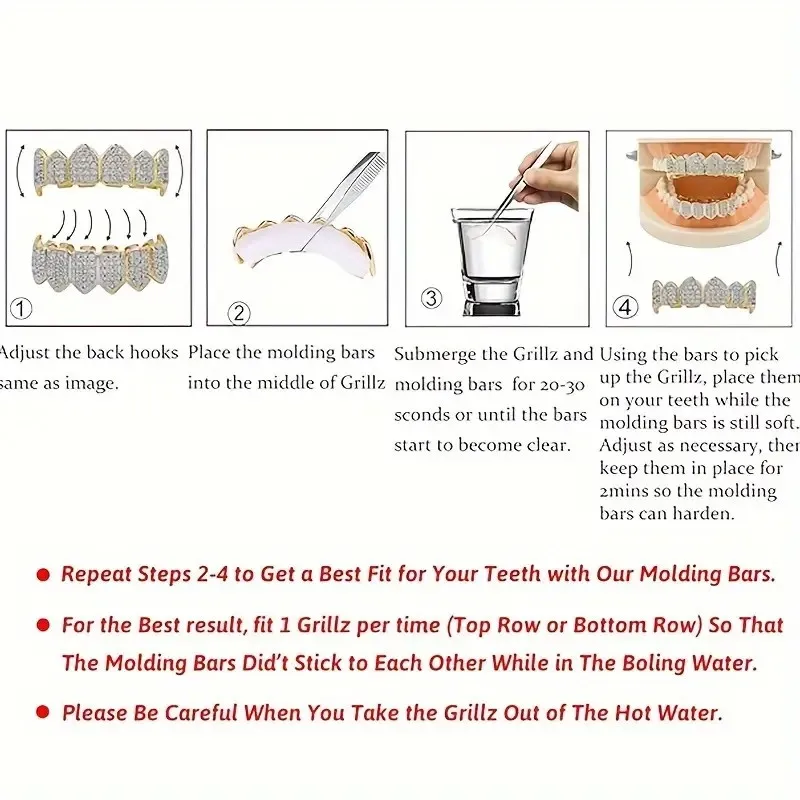 مجموعة واحدة من دعامات البوكر الذهبية - إكسسوارات الهيب هوب على طراز الشارع، ولمسات لامعة، وإكسسوارات حفلات الهالوين