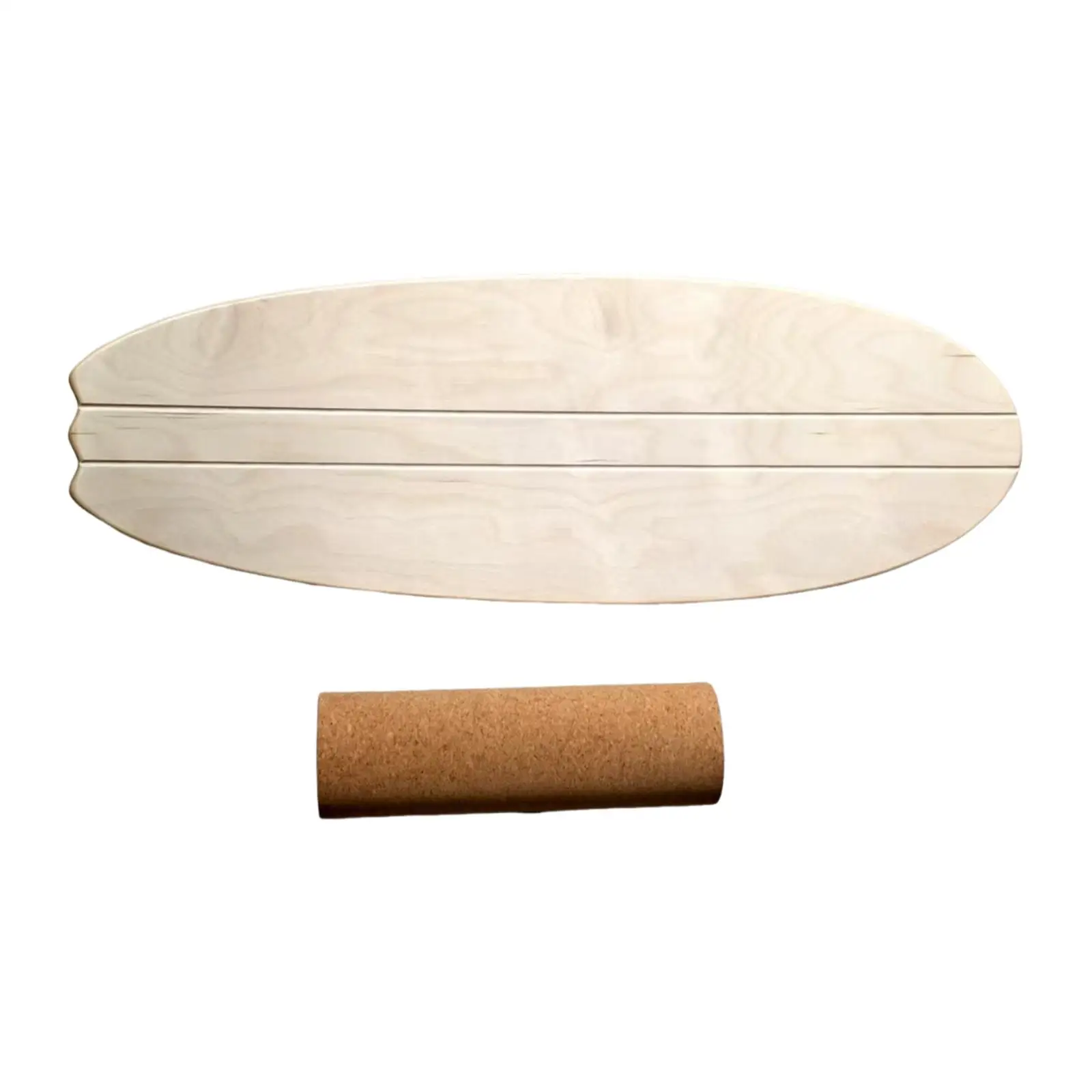 

Доска для баланса Surf Balance Board: деревянный тренажер, портативная доска для балансировки с роликом для укрепления мышц кора, йоги, тренировок в спортзале и дома.