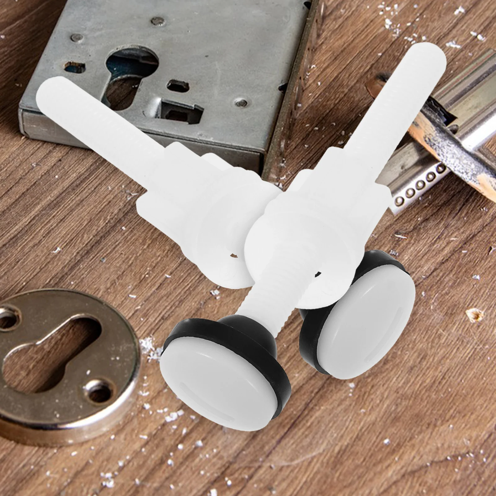 

1Pair Pom Toilet Seat Bolts Replacement Kit Easy Install Toilet Tank Bolts Set Leakproof Gasket Replacement Parts