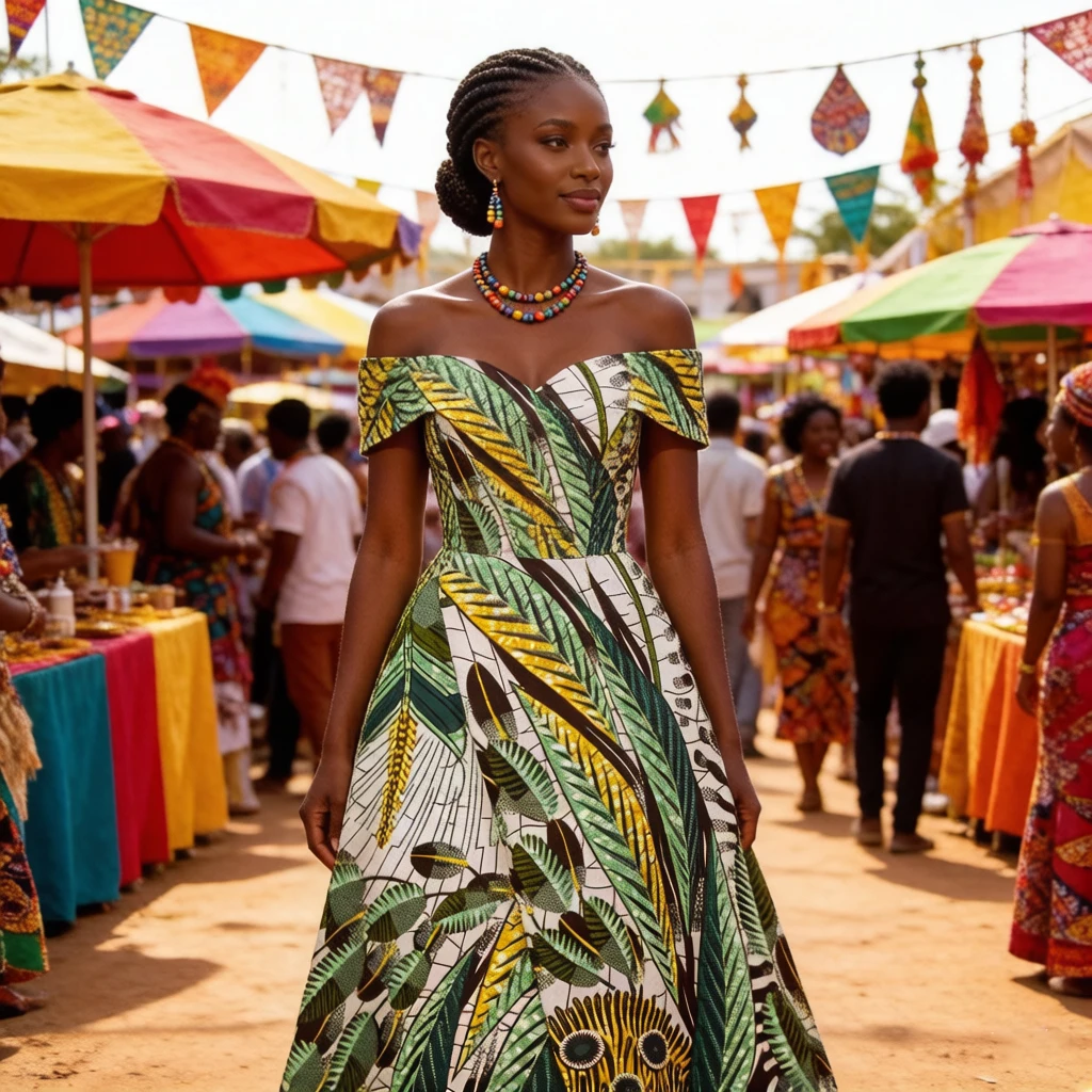 

Высококачественная африканская ткань с золотыми вкраплениями, текстиль с принтом Dutch Wax для свадебных платьев, коллекция 2026 года