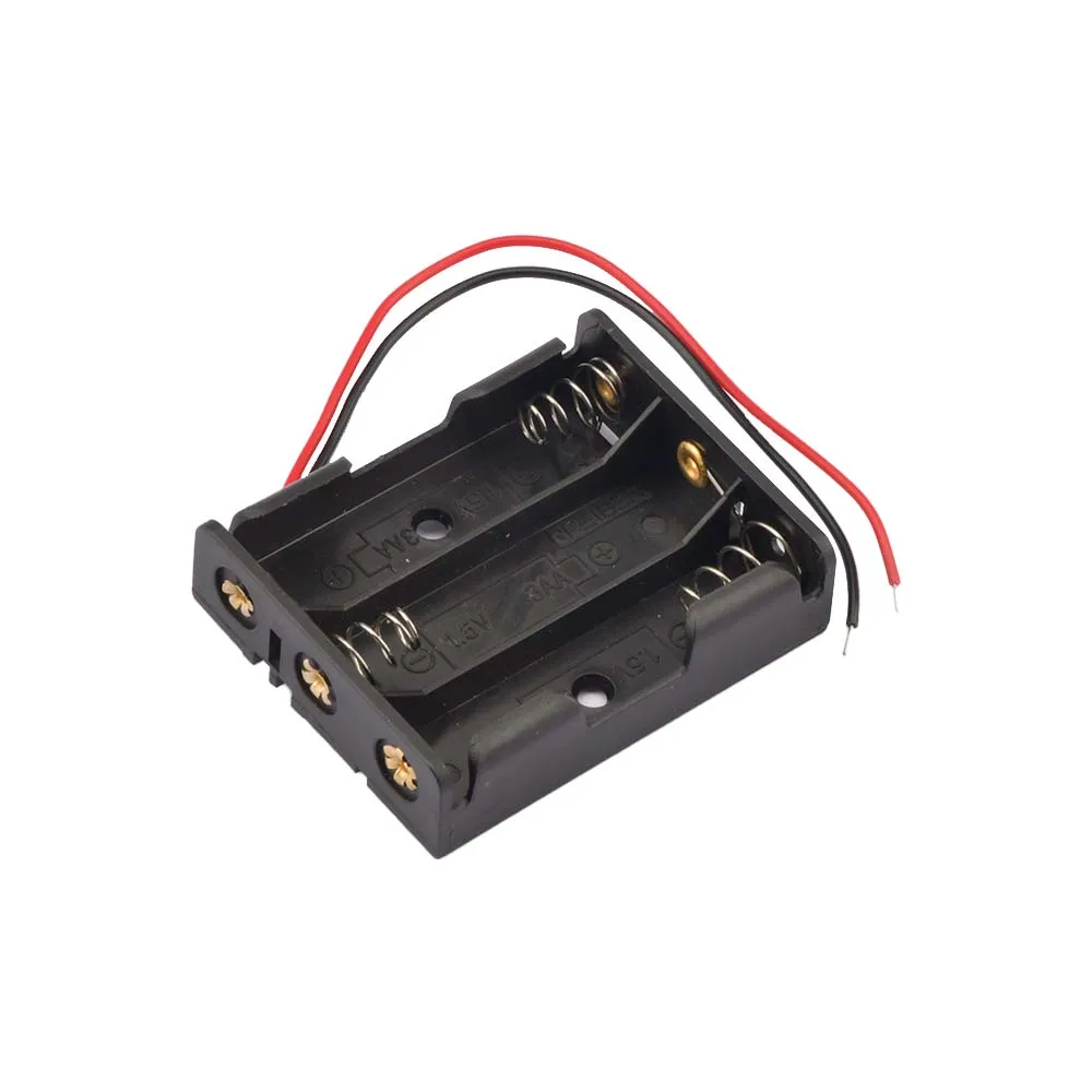 3 x AA-Batteriehalter mit Kabel – Detail 4