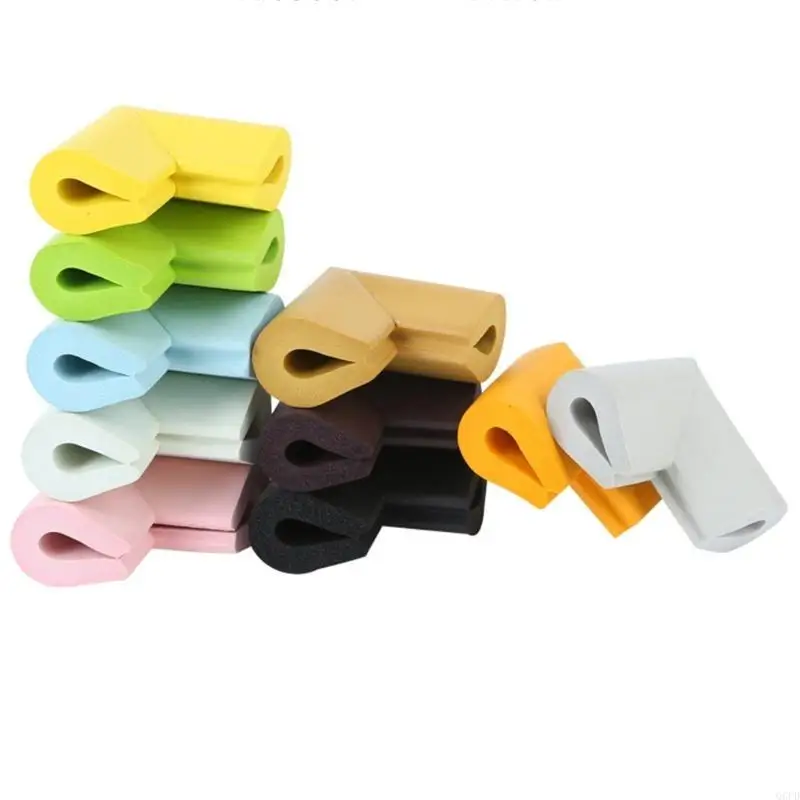 4 × واقيات زوايا مضادة للتصادمات، واقيات زوايا الطاولة للزجاج والأثاث المسطح