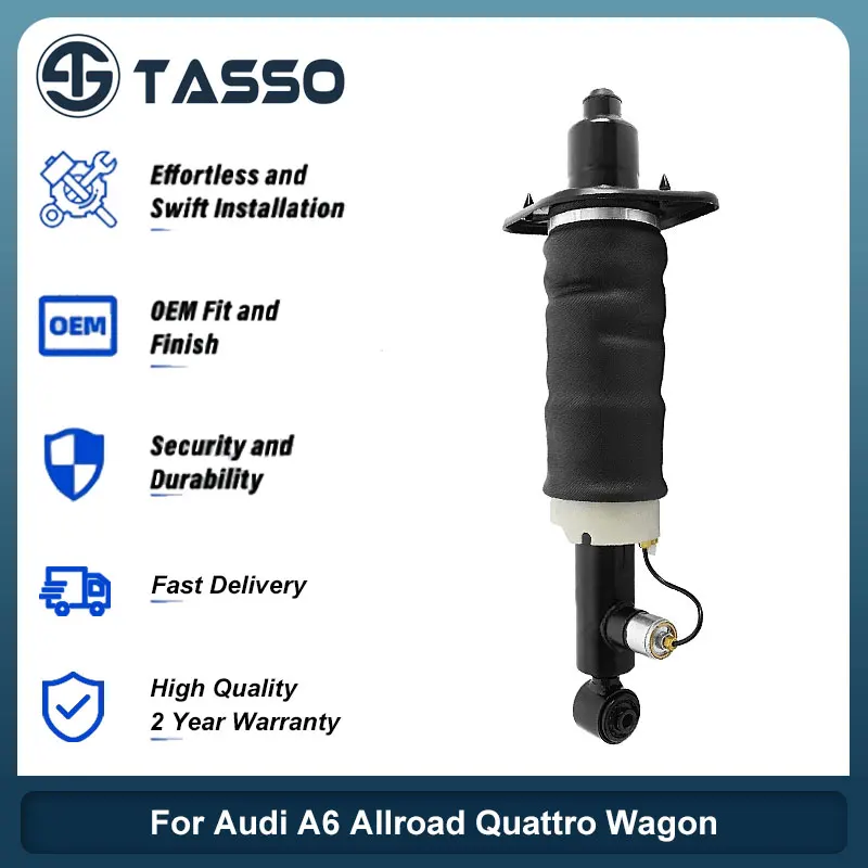 

Пара левых и правых задних пневматических подвесок для Audi A6 C5 4B Allroad Quattro Air Strut 4Z7513031A 4Z7616020A 4Z7616019A