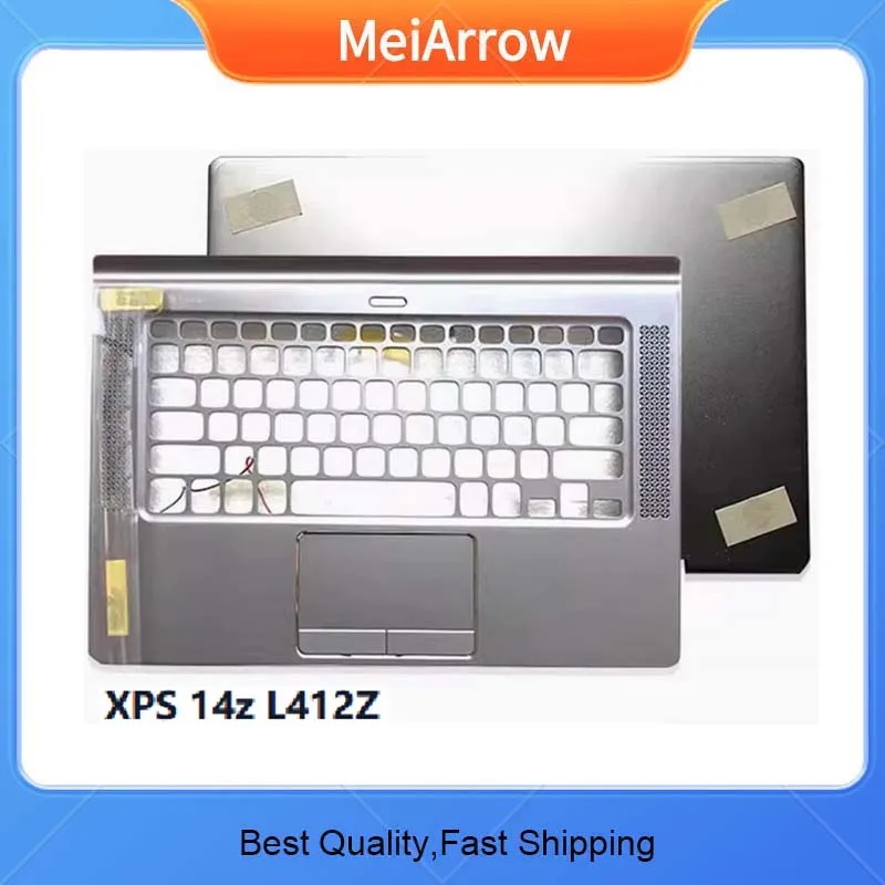 

Новый/замененный чехол для Dell XPS 14Z L412Z P24G, задняя крышка ЖК-дисплея/подставка для рук, лицевая панель клавиатуры США, верхняя крышка, тачпад 00R3PH