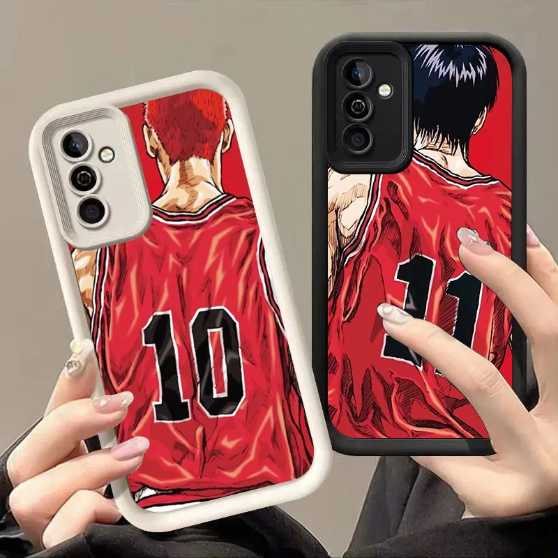 Anime SLAM DUNK Soft Silicone Phone Case For Samsung Galaxy S20 S21 S23 FE S22 S24 Plus Ultra Note 20 Ultra