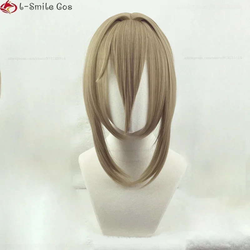 Honkai Impact 3 Aponia Cosplay Wig III Signet Of Discipline Aponia Wig 60cm Long Flax Braids Heat Resistant Hair Wigs + Wig Cap