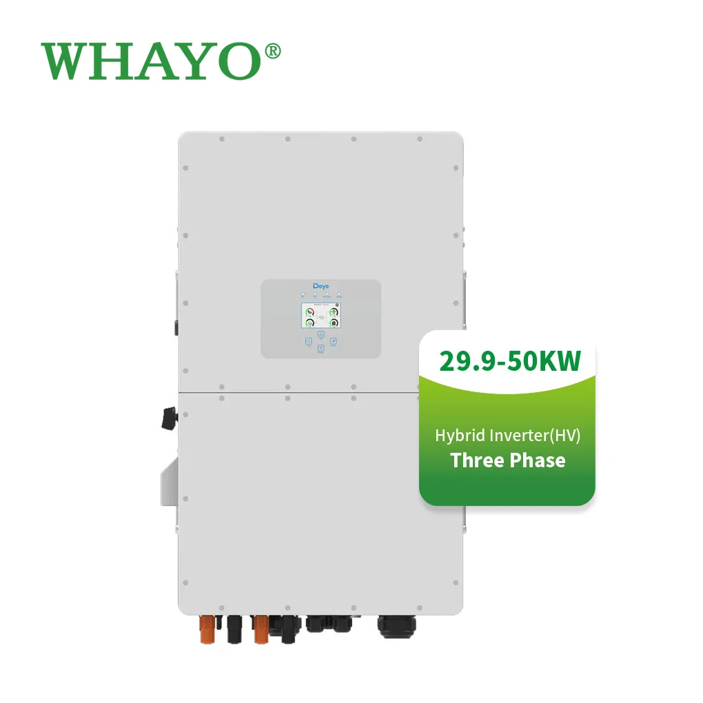 Whayo 15KW 30KW Solar Panel System Kit All-in-One Home Solar Power Energy Storage System Complete Set