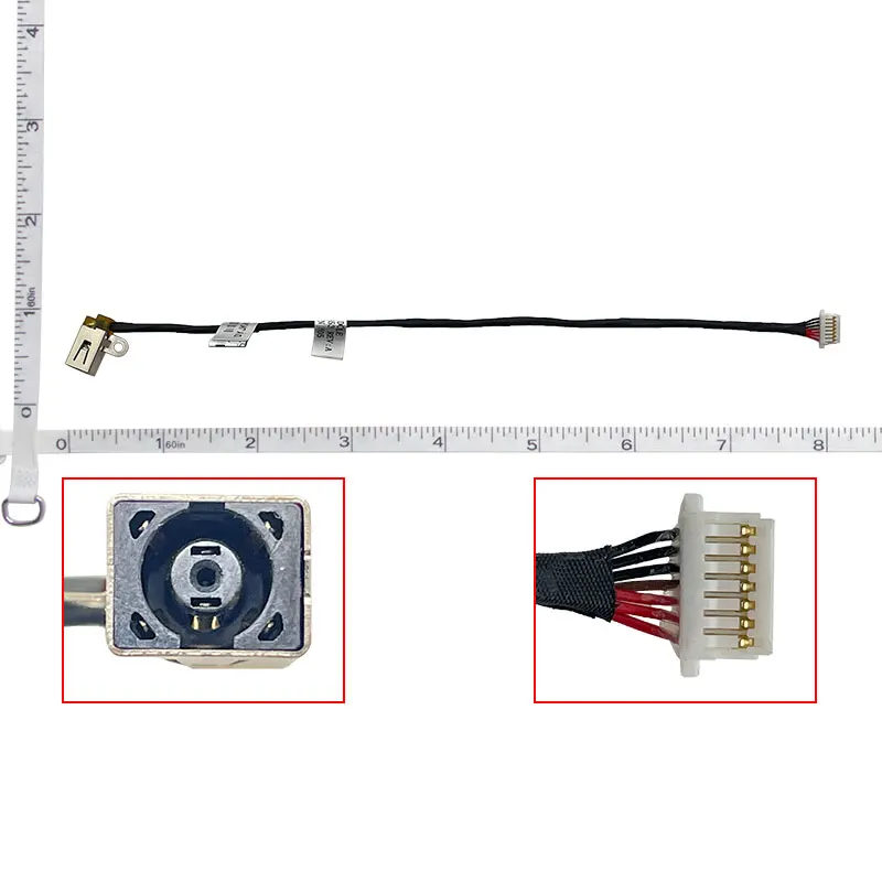 

Laptop Power Jack Cable DC IN Flex For HP TPN-Q286 Q287 250 255 256 G10 15-FD/15-FC/FC0081NR/FD0083 DD00PDAD040/50 N25653-Y90