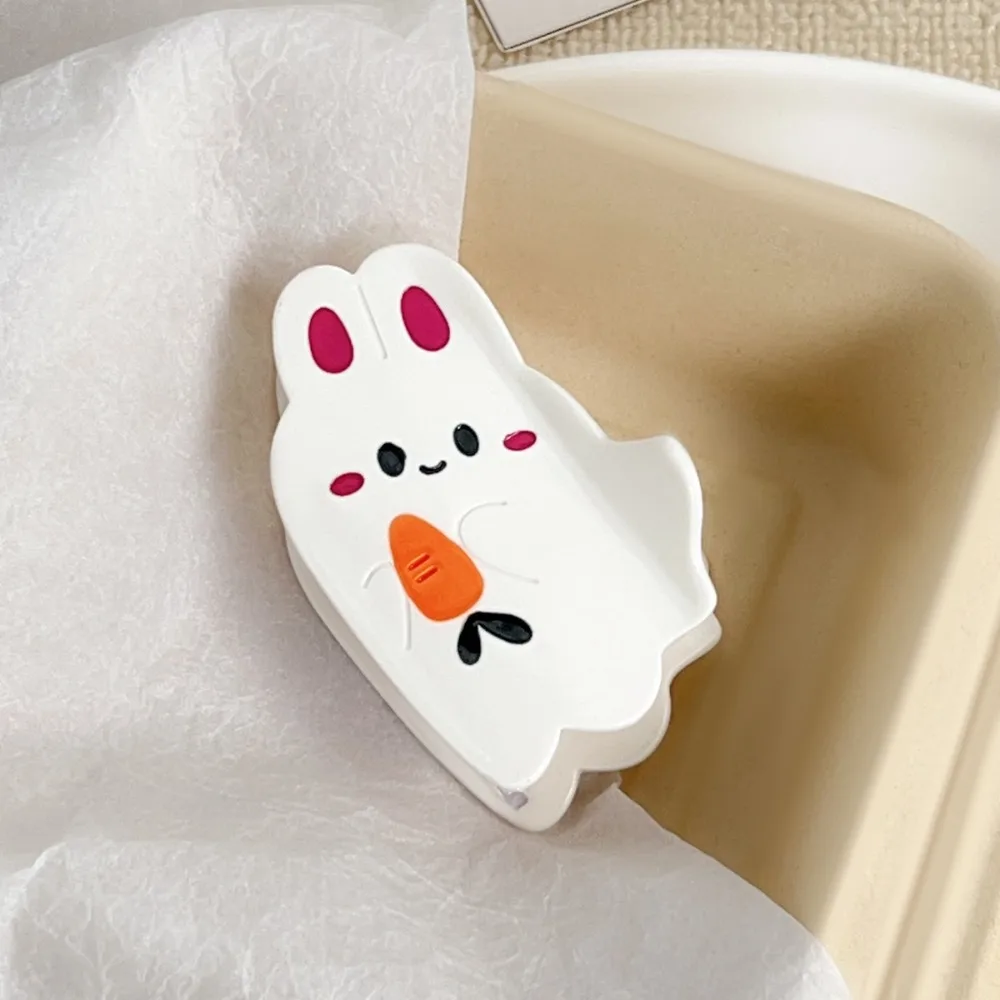 

Personalized Acetic Acid Acetate Cat Hair Claw Rabbit Puppy Cartoon Hair Clip Headdress Y2k Shark Clip Female