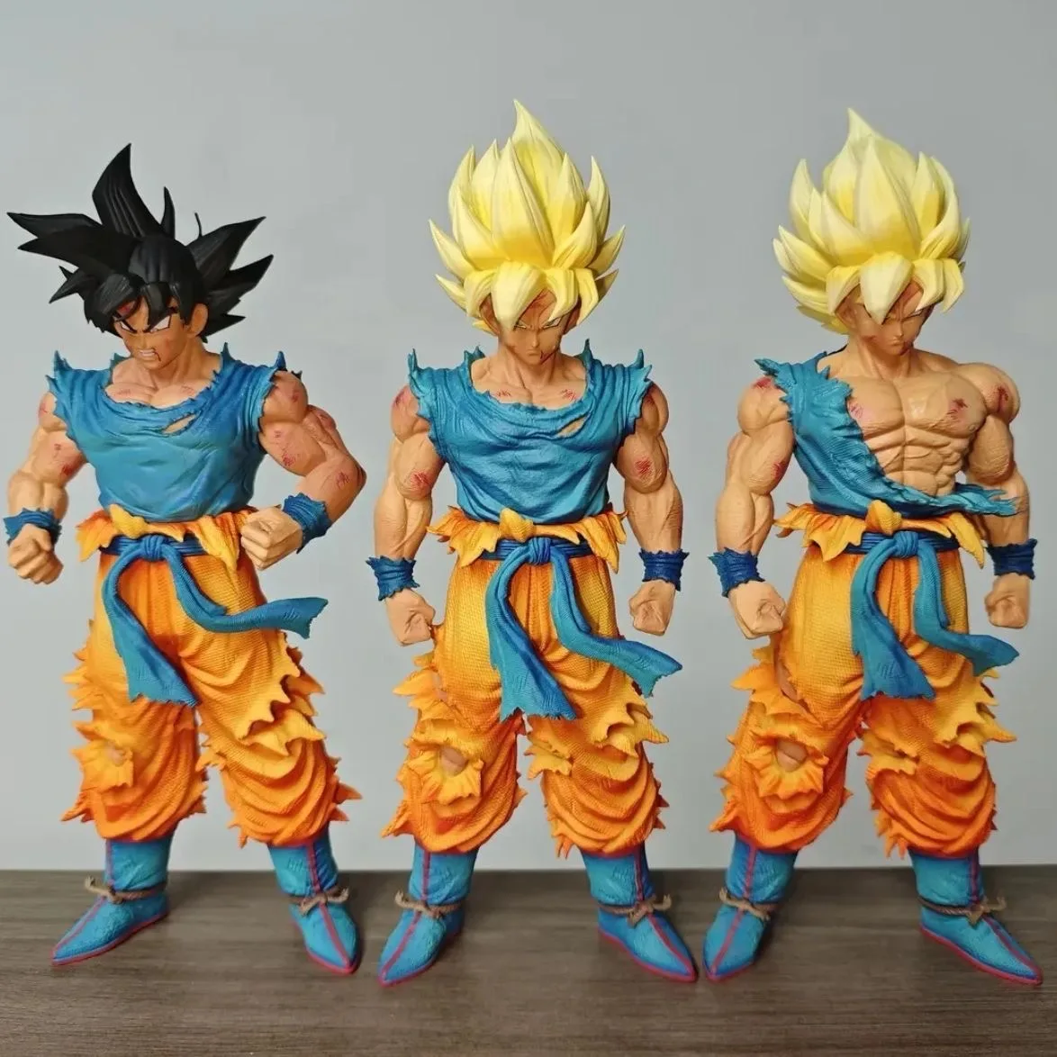 

28 см Dragon Ball YS Son Goku Super Saiyan, экшн-фигурка, аниме, периферийные устройства, модель из ПВХ, статуя, украшение для рабочего стола, коллекция подарков