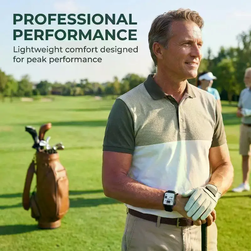 Golf Score Keeper With Wristband Watch Shaped Score Mechanical Counter Number Counter Manual Score Keeper Watch For Golf Sport