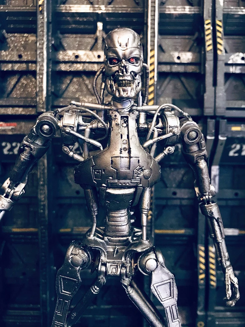 NECA The Terminator Endoskeleton T-800 PVC-Actionfigur The Terminator 2 Sammlermodell Spielzeug Bewegliche Montagepuppe – Detail 20