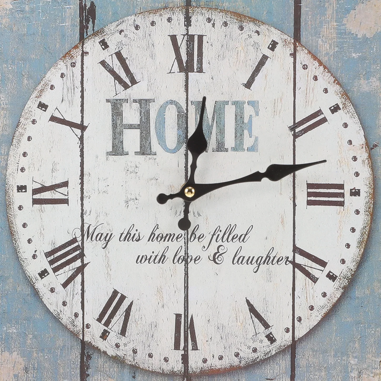 

Special-shaped Wall Clock Decorative Wooden Digital Roman Numeral Vintage European