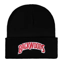 Zima jesień kobiety mężczyźni BACKWOODS haftowana czapka z dzianiny Outdoor utrzymuj ciepło czapki typu beanie miękkie czapki hip-popowe