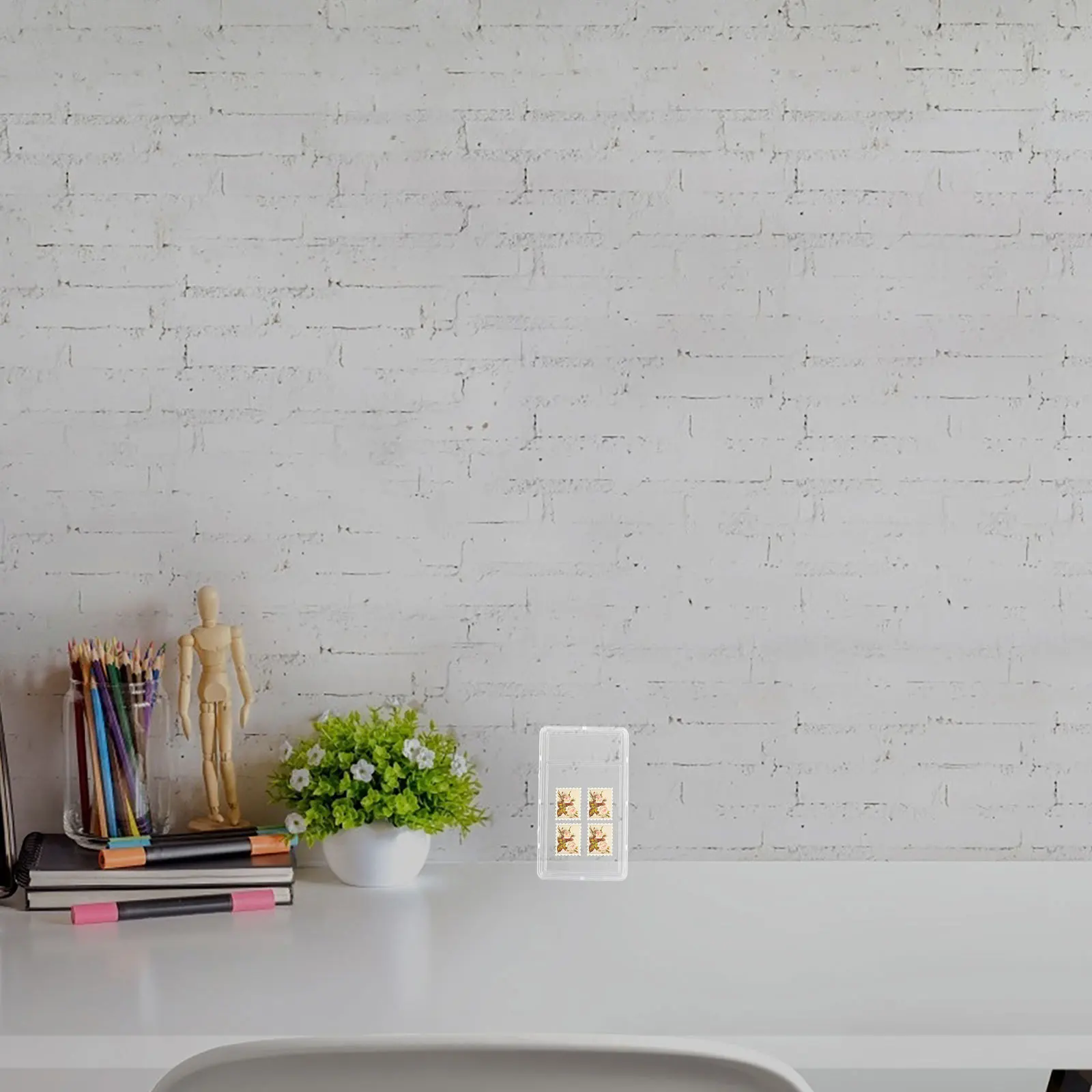 Large Capacity Stamp Storage Box Ps Material Waterproof For Coin Bar Organizer Clear Plastic Case