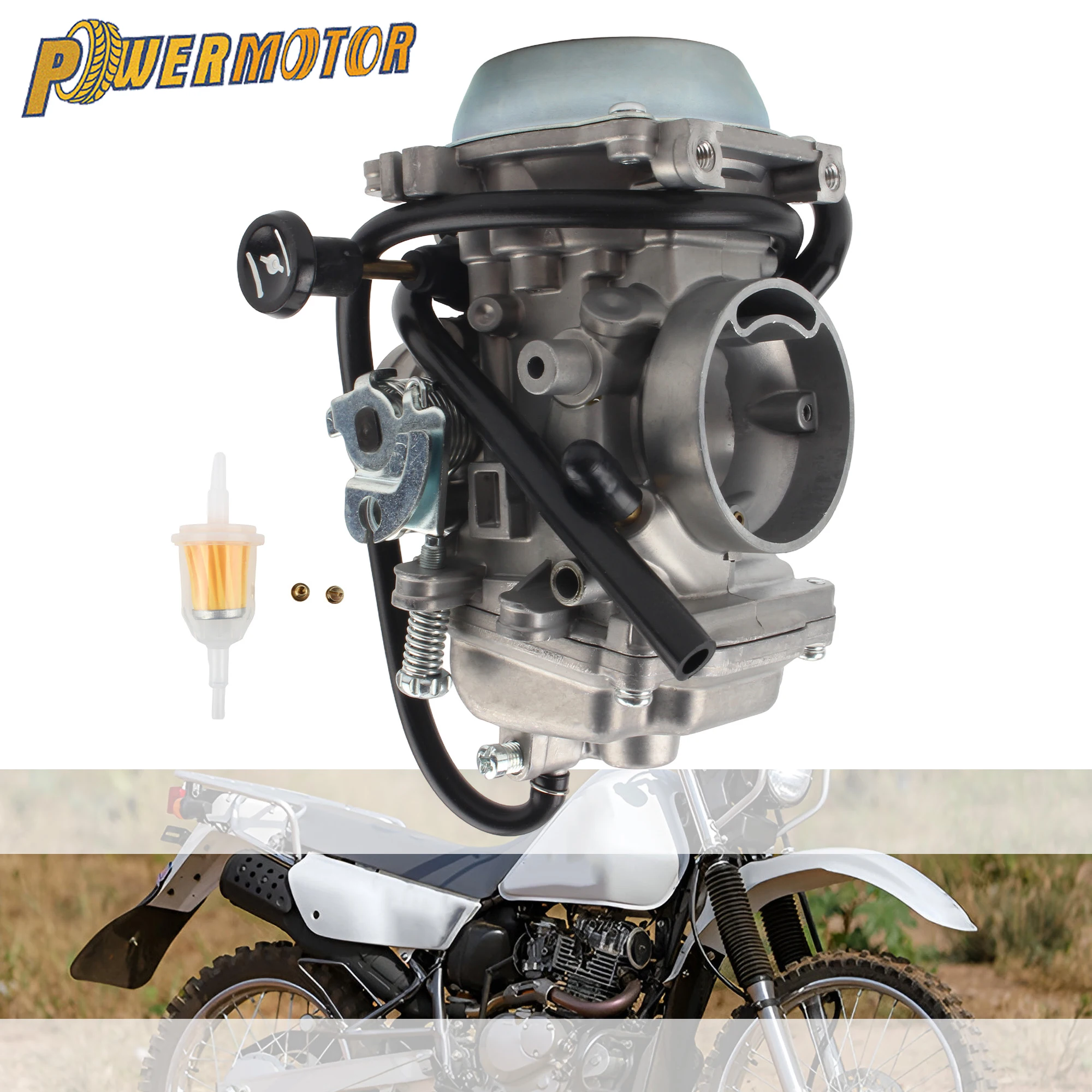 

For SUZUKI Motorcycle Carburetor for DR200 DR200SE DR200S DR 200 200S 200SE 1986-2017 DirtBike Supermoto Metal Carb Modified