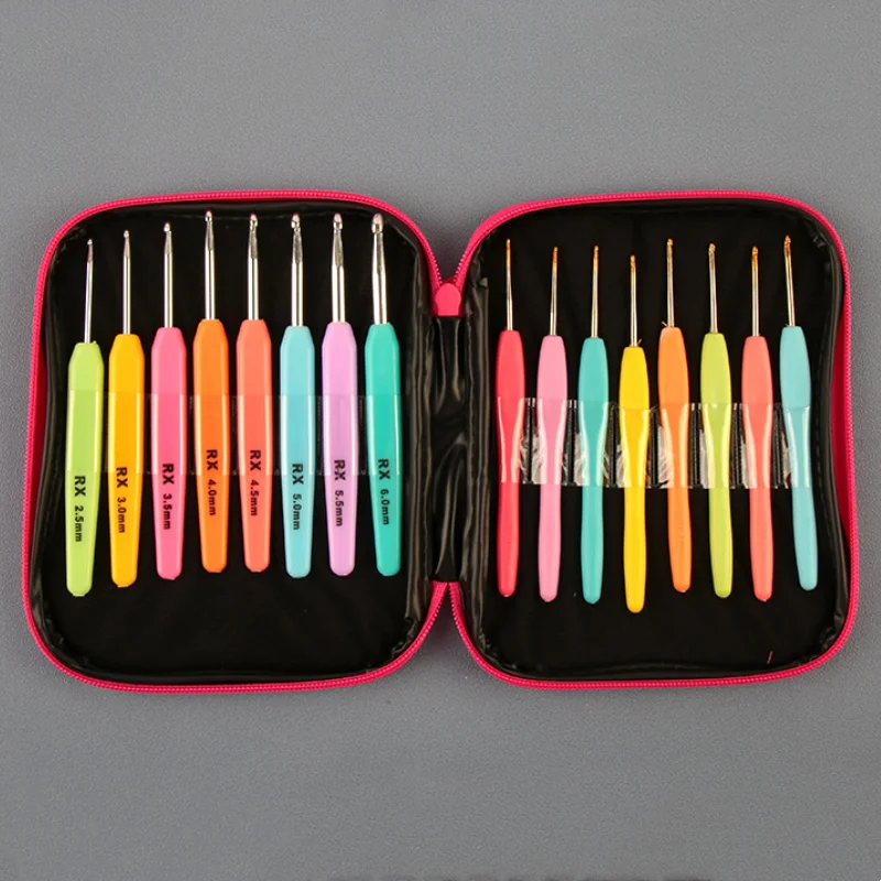 9 قطعة مجموعة خطاف كروشيه 2.5- - مراجعة Crochet Hook Set وسعره