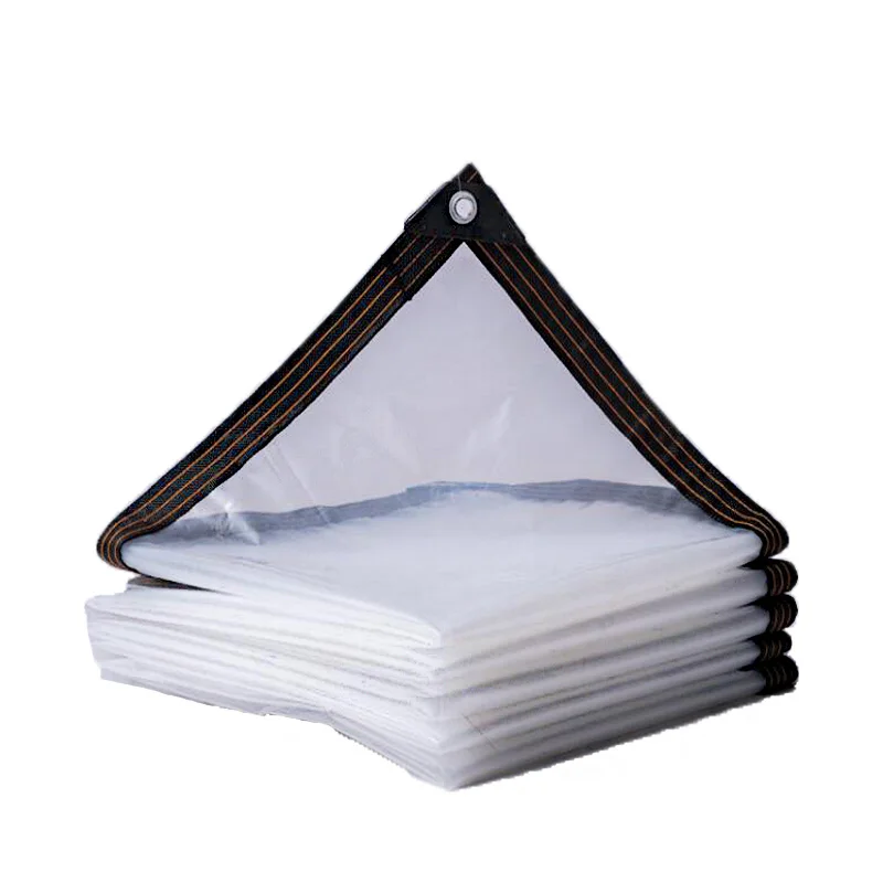 200g/㎡ 0.14MM Transparent Plastic Cloth Sealing Window Rainproof Plastic Film Outdoor Thickened Dustproof Cloth Balcony