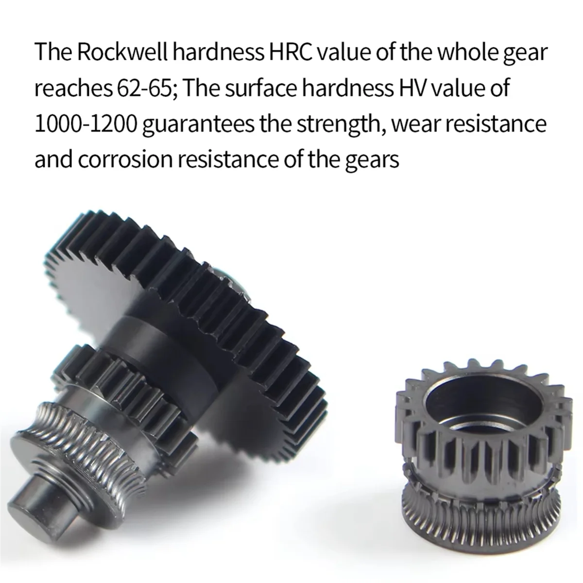 FZFZ Nano Coated Gear Kit Hardened Steel Higher Precision One-Piece Gear Kit for Kobra3 Combo Extruder for 3