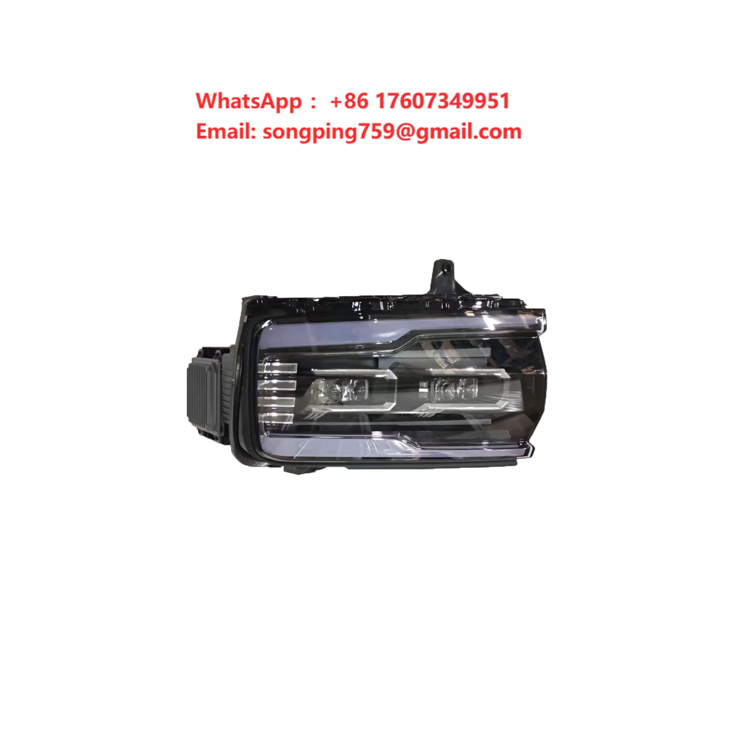 High Quality Headlight Assembly for BYD Leopard 5  Right-Hand Drive, Left Combo, OE: 17102408-00