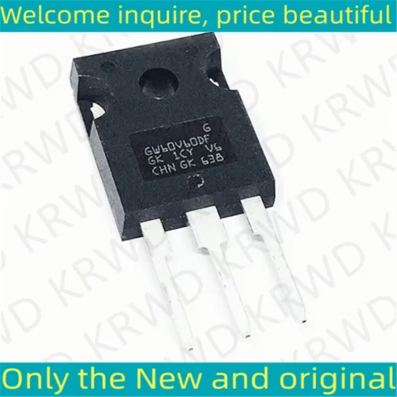 5PCS GW60V60DF New and Original  STGW60V60DF TO-3P 60v60