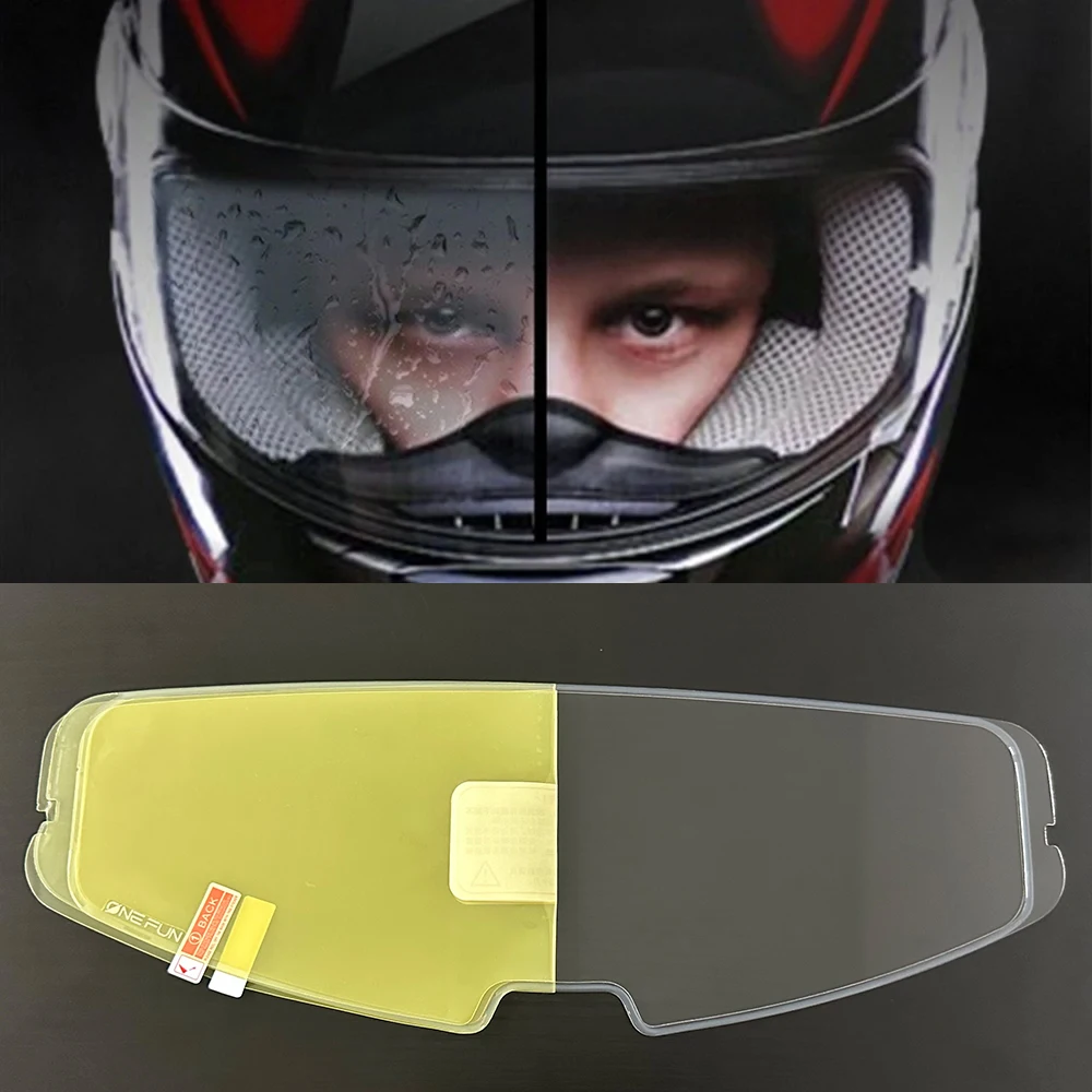 

Motorcycle Helmet Visor Anti Fog Film ff906 Visor Helmets Lens Film For LS2 FF906
