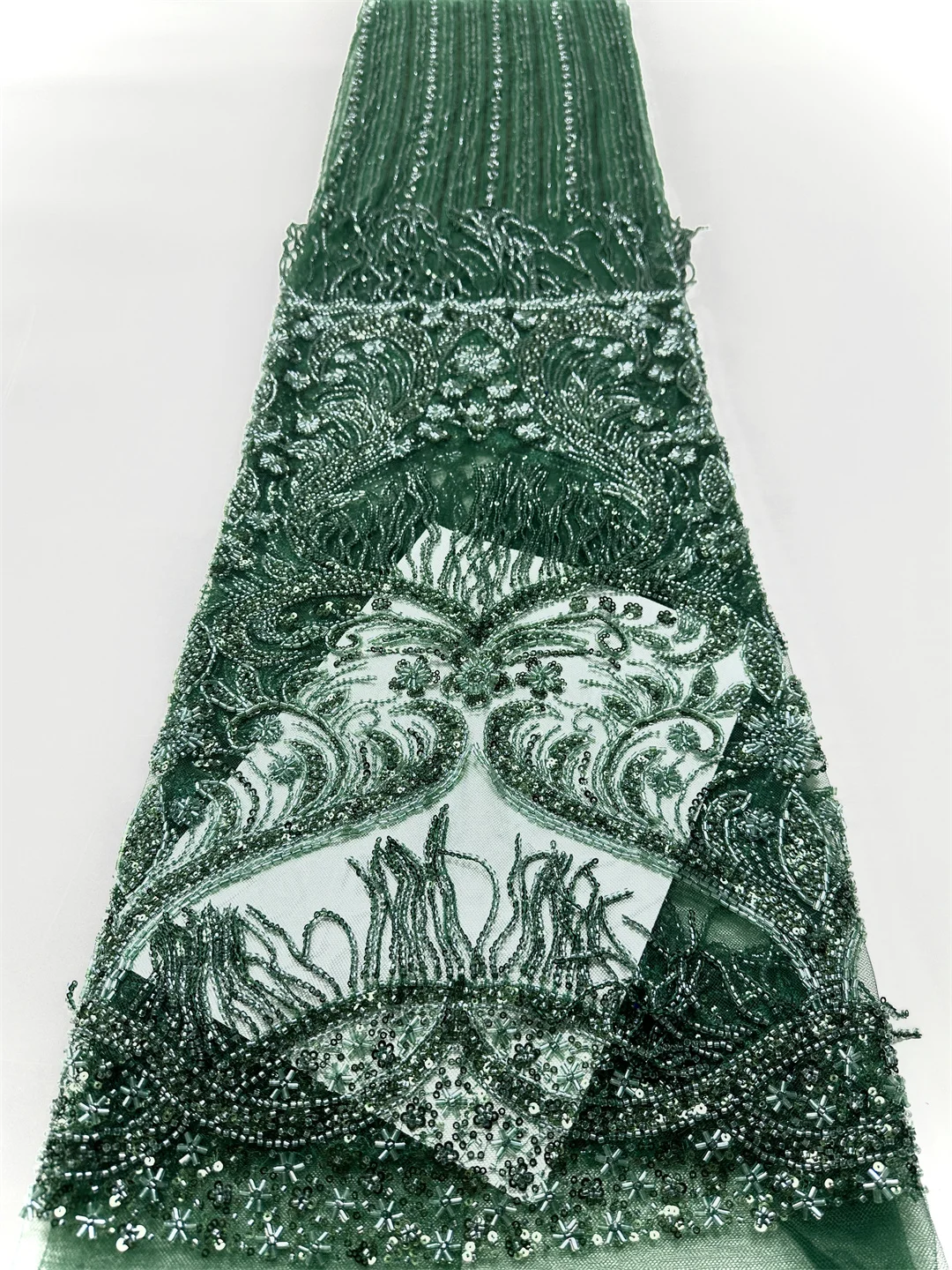 رائجة البيع 2025 جديد تول أقمشة الدانتيل مع الخرز الترتر جديد الأفريقي النيجيري الفرنسية الراقية حفل زفاف العروس الخياطة فستان