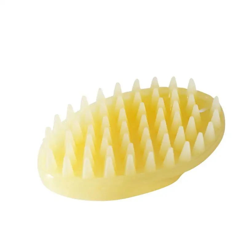 Pet Massage Brush Cleaner Puppy Soft Gentle Dog Cat Silicone Bristles Wash Quickly Cleaning Comb Rabbit Kitten Washer