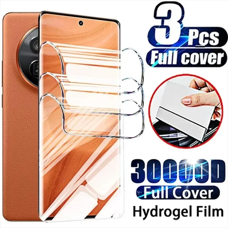 3Pcs HD Hydrogel Film For Realme GT 6T NEO 5 6 SE Pro 3T Note 50 Screen Protector For Realme C67 C63 C55 C53 C51 C33 C25 Film