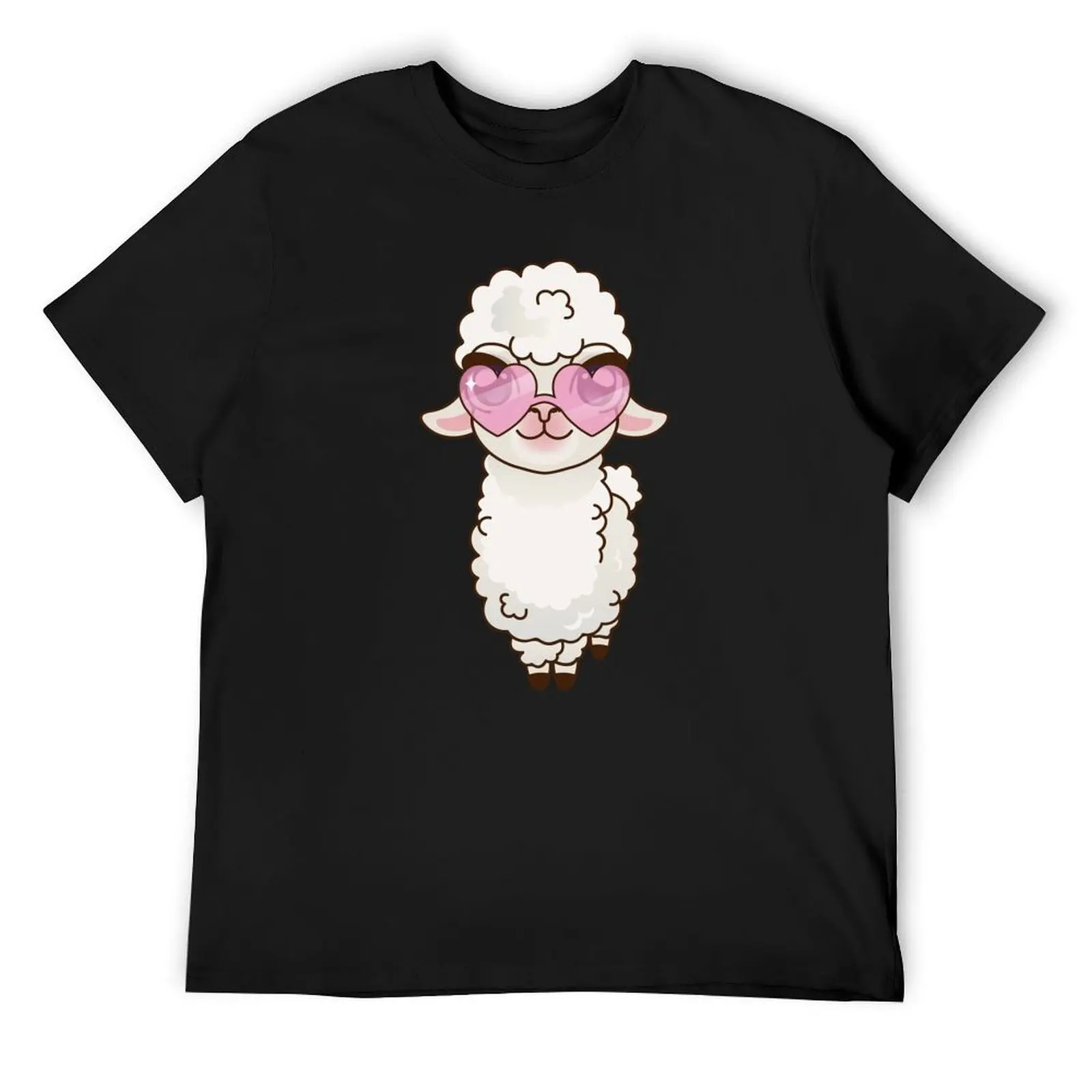 

Cute Kawaii Llama Alpaca T-Shirt Louboutins designer shirts cute tops cotton t shirt men