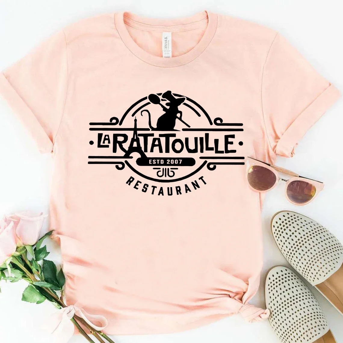 Vintage Ratatouille T Shirt Remy Ratatouille Shirt Mouse Chef Tee Anyone Can Cook Epcot Food and Wine Shirt Unisex Harajuku Top