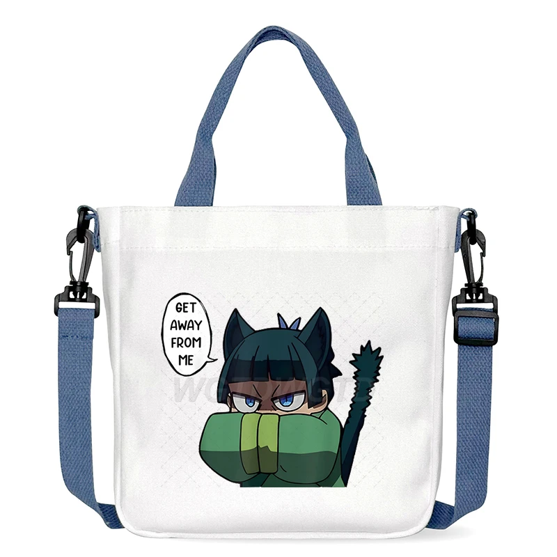 يوميات الصيدلية حقيبة كروسبودي للنساء حقيبة كتف في الهواء الطلق المحمولة مربع حقيبة ساعي Maomao أنيمي هدية عيد ميلاد للأطفال